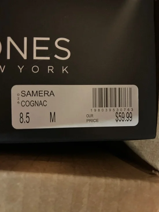 NIB - Jones New York Samera Cognac Woven Ballet Flats - 8.5 - Picture 4 of 4